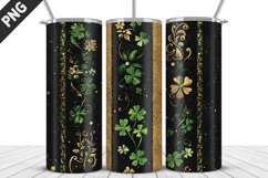 3D St Patrick&#039;s Day Tumbler Wrap| Sublimation Design Product Image 3