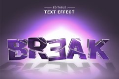 Editable Text Effect for Illustrator. Vector Graphic styles Product Image 1
