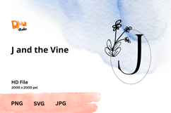 and the Vine Monogram Product Image 1
