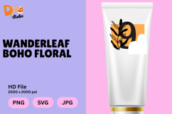Wanderleaf Boho Floral Monogram Product Image 1
