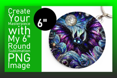 Elegant Round Design PNG Coaster , Animals Product Image 1