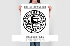 Why Walk When You Can Dance svg cut file Round Sign Product Image 2
