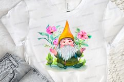 Watercolor Garden Gnome PNG Clipart Product Image 2