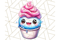 Sweet Treat Face PNG Clipart, Cute Kawaii Dessert Art Png Product Image 2