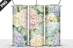 Flowers Tumbler Wrap | Sublimation Design | Tumbler PNG Product Image 1