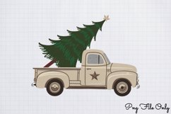 Cute Boho Christmas Watercolor Clipart Bundle Product Image 11