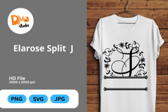 Elarose Split Monogram Product Image 1