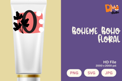 Boheme Boho Floral Monogram Product Image 1
