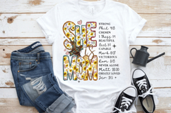 She Is mom PNG sublimation | Mother's Day PNG T-Shirt Product Image 7