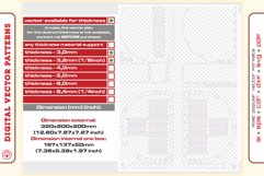 Box Organizer v16 - laser cut file - Glowforge ready SVG Product Image 10