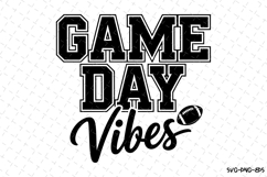 Game Day Vibes Svg | Sport Svg | Svg Cut Files Product Image 1