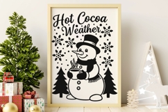 Hot Cocoa Weather Svg, Hot Chocolate Svg, Hot Cocoa Mug Svg. Product Image 8