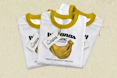 Farm Fresh Market's Vintage Fruit Tee Sublimation Design 10 Product Image 3