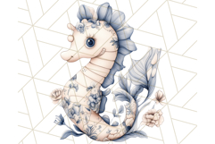 Blue Floral Stuffed Animal Clipart PNG, Cute Stuffed Animals Product Image 2