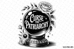 Curse the patriarchy Svg | Halloween Svg | Svg Cut Files Product Image 1