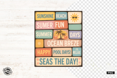 Summer Signs Png Sublimation - Summer Beach Png Product Image 1