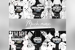 100 Procreate Dog Stamp Brushes Product Image 10
