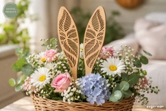 Easter Bunny Ears Laser Cut Bundle | Spring Decor | SVG Product Image 10