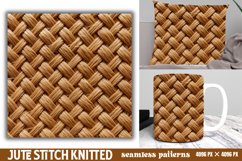 Jute Stitch Knitted Seamless Patterns Product Image 1