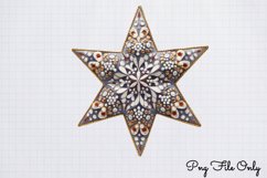 Patchwork Christmas Sublimation Clipart PNG Product Image 1