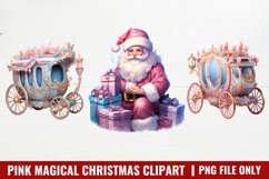 Pink Magical Christmas Sublimation Product Image 1