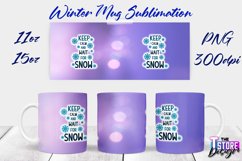 Winter Mug Sublimation | Winter 11 oz |15 oz Mug Sublimation Product Image 14