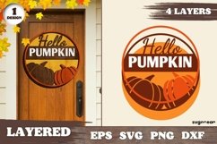 Fall Round Signs | Svg Bundle | Door Hangers Product Image 2