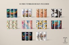 Seamless Cute Cats 20oz Sublimation Tumbler Wrap PNG Product Image 6