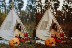 A captivating Halloween-themed photograph enhanced with Ghostly Photoshop Actions. Vibrant colors, spooky atmosphere, and professional-grade effects create a stunning image perfect for autumn photography and seasonal inspiration.