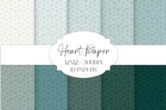 Heart Patterned 12x12 Paper JPG Product Image 1
