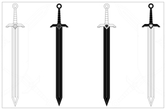 Medieval Shield with Sword Product Image 10
