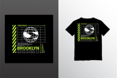 Brooklyn writing design, suitable for screen printing Product Image 1
