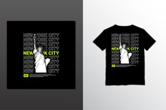 New york city writing design, suitable for screen printing Product Image 1