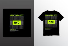 New york city writing design, suitable for screen printing Product Image 1