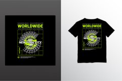 Worldwide writing design, suitable for screen printing Product Image 1