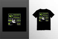 New york city writing design, suitable for screen printing Product Image 1