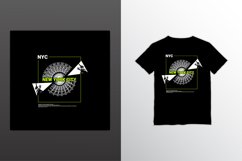 New york city writing design, suitable for screen printing Product Image 1