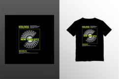 New york city writing design, suitable for screen printing Product Image 1
