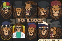 Lion illustration bundle Product Image 1