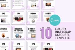 Luxury Instagram Carousel Template | Canva Carousel Post Product Image 2