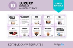 Luxury Instagram Carousel Template | Canva Carousel Post Product Image 1