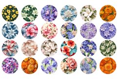 Round Wind Spinner Sublimation Bundle | Wind Spinner PNG Product Image 11