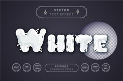 White Milk - Editable Text Effect, Font Style Product Image 2