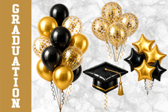 Graduation Party Clipart Bundle, Party Decorations Bundle Product Image 8