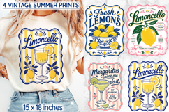 Vintage Italian Summer Sublimation Bundle, Mediterranean PNG Product Image 7