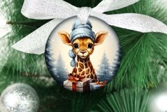Christmas Ornaments Bundle | Cute Baby Animals with Presents Product Image 3