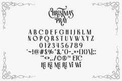 Christmas Pray - All Caps Display Font Product Image 10