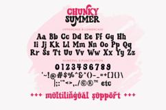 Chunky Summer - Cute Groovy Retro Font Product Image 10