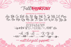 Fall Thankfully - Cute Handwritten Font Duo Product Image 10