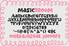 Magic Broom | Imperfect Halloween Fun Font Product Image 10